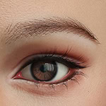 Implanted eyelash