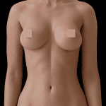 Lifelike Doll Bust.