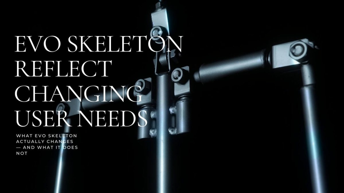 Highly detailed, realistic humanoid skeleton doll with advanced articulation and reflective metallic surface for lifelike display and sensory experience.