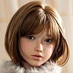 Realistic Companion Doll with Brown Hair