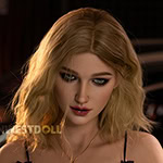 Beautiful realistic companion doll with blonde hair