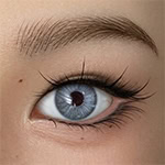 Realistic Blue Eye Doll