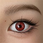 Realistic Doll Eye Close-Up